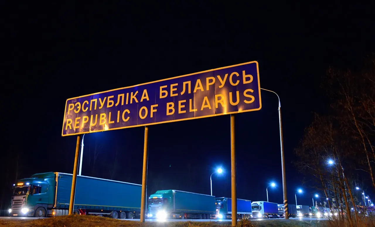 дорога из Беларуси в Польшу