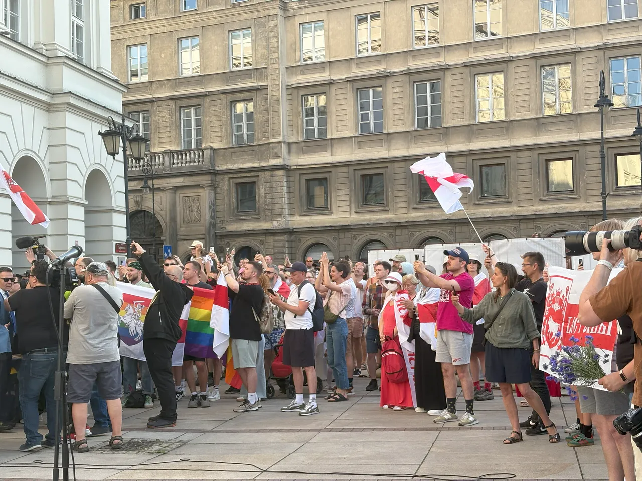 Встреча со Светланой и Сергеем Тихановскими