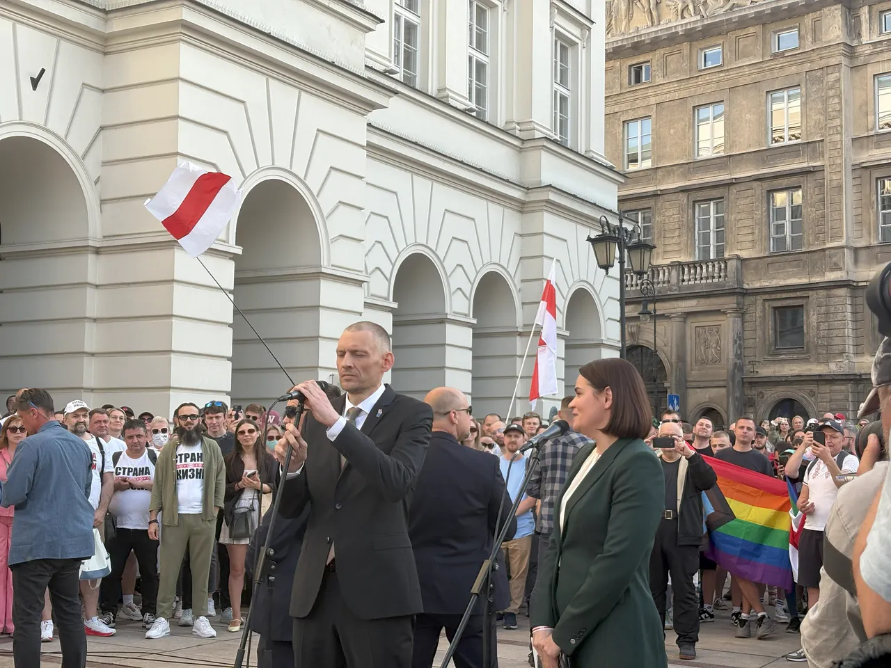 Встреча со Светланой и Сергеем Тихановскими