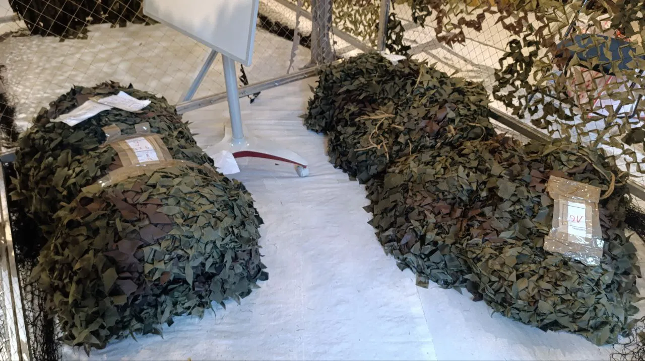 маскіровачныя сеткі для Украіны