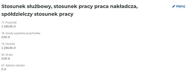 налоговая декларация в Польше